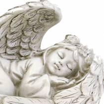 Deko Engel schlafend 18cm x 8cm x 10cm