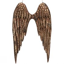 Artikel Engelsflügel zum Aufhängen Metall Antik Optik Gold 24×37cm
