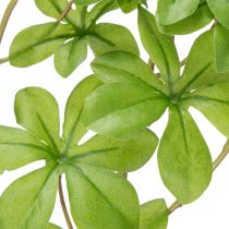 Artikel Künstlicher Zweig Schefflera aus Kunststoff und Polyester 95cm Grün für Wohnräume