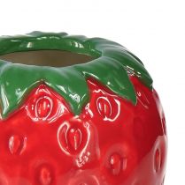 Artikel Erdbeer Deko Vase Keramik Blumentopf Ø8,5cm H8,5cm