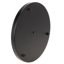 Artikel Etagere dreistöckig Metall Schwarz Rund 61 cm für Tischdekoration