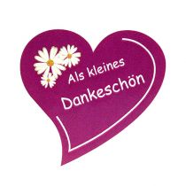 Etiketten Herzform „Als kleines Dankeschön“ 250St