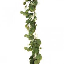 Künstliche Eukalyptus-Girlande mit Disteln Herbstdeko 150cm
