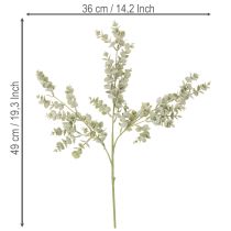 Artikel Künstlicher Eukalyptuszweig 49cm aus Kunststoff im 4er-Set für dekorative Arrangements