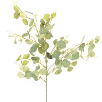 Artikel Künstlicher Eukalyptuszweig mit runden Blättern 75 cm 4er-Set