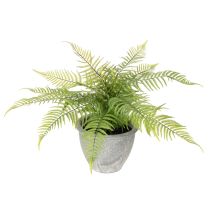Artikel Künstlicher Farn im Pflanztopf Grün 35cm für Innenräume