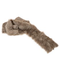 Artikel Fellband Kunstfell Braun 15x180 cm für Dekoration und Basteln, 2 Stück