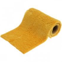 Artikel Fellband Kunstfell Gelb 15×150cm Tischläufer und Bastelmaterial