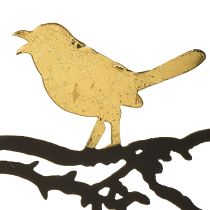 Artikel Fensterdeko Vogel, Herbstdeko zum Hängen, Metall Ø22,5cm
