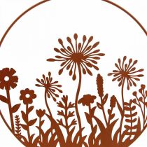 Artikel Fensterdeko Frühling Hängedeko Metall Blumen Deko Ø30cm 2 St