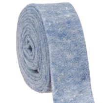 Artikel Filzband Blau 7,5cm 5m