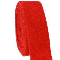 Artikel Filzband Dunkelrot 7,5cm 5m