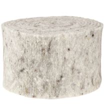 Artikel Filzband Grau 15cm 5m