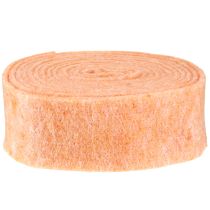Artikel Filzband Orange 7,5cm 5m