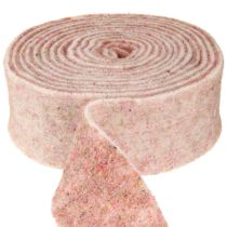 Artikel Filzband Wollband Dekostoff Braun Beige Wollfilz 7,5cm 5m