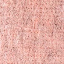 Artikel Zweifarbiges Wollfilzband Rosa Rot für Dekoration und DIY