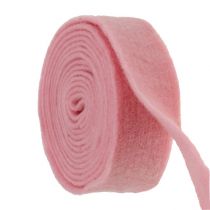 Artikel Filzband 7,5cm x 5m Rosa