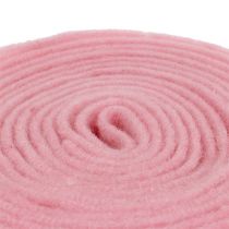 Artikel Filzband 7,5cm x 5m Rosa