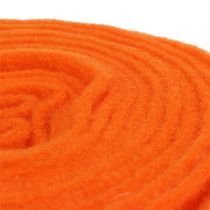 Filzband Orange 15cm 5m