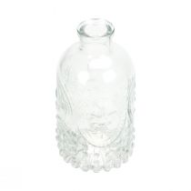 Artikel Dekoflaschen Mini Vasen Glas Kerzenständer H12,5cm 6St