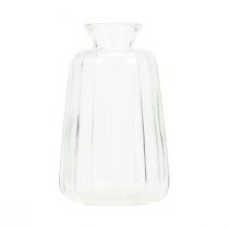 Artikel Dekoflaschen Kerzenständer Mini Vasen Glas H11cm 6 St