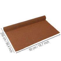 Artikel Floristen-Krepppapier Braun 50 cm x 250 cm Bastelrolle