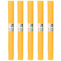 Artikel Floristenkrepppapier Sonnengelb 50×250 cm 5er-Pack