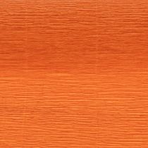 Artikel Floristen-Krepppapier Rolle 50x250 cm Orange für Dekoration