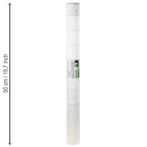 Artikel Krepppapier Silber 50x250cm für Floristik und Dekoration