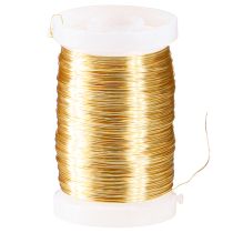 Artikel Floristendraht Myrtendraht Gold Ø 0,30 mm 3 x 100 g für Bastel- und Schmuckarbeiten