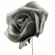 Artikel Foam Rose Grau Ø15cm 4St