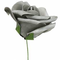 Artikel Foam-Rose Ø10cm Grau 8St