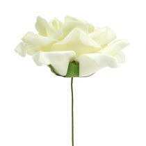 Artikel Schaumstoffrosen Creme Ø15 cm 4 Stück