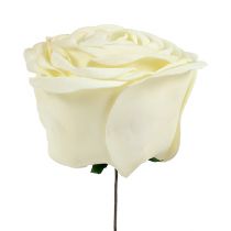 Artikel Foamrose Mix Ø10cm Rosa, Creme, Weiß 6 St