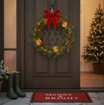 Artikel Dekoring Metall Raffia zum Aufhängen Ø20cm 4St Boho Wanddeko Fensterdekoration