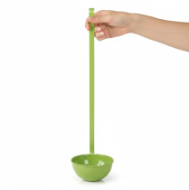 Artikel Dekoration Kelle aus Metall 45 cm Grün für Innenräume