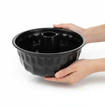 Artikel Kuchenform-Deko Gugelhupf aus Metall Ø23cm Schwarz