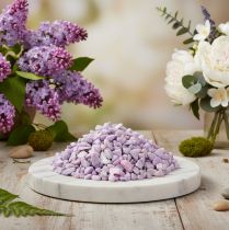 Artikel Dekosteine Lila Naturstein 9–13 mm für Tischdeko und Blumengestaltung 2 kg