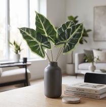 Artikel Alocasia Kunstpflanze Pfeilblatt 55cm Grün Kunststoff