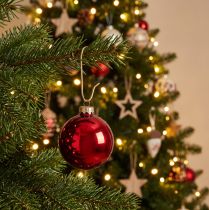 Artikel Kugelaufhänger Metall 35mm Gold 50 Stück für Weihnachtsdeko