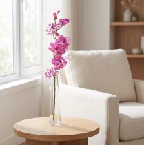 Artikel Orchidee Phalaenopsis künstlich 6 Blüten 70cm Lila
