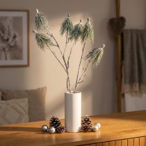 Artikel Künstlicher Bergkiefer-Zweig beschneit 70cm für Winterdekoration