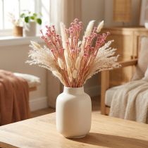 Artikel Künstliches Currykraut Immortelle Bund Pink L28cm, 12 Stk
