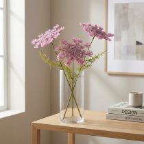 Artikel Seidenblume Dill Kunstpflanze 70 cm Lila aus Kunststoff und Polyester für Wohnraumdekoration