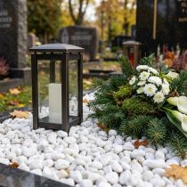 Artikel Deko-Kieselsteine Weiß 1 cm bis 2,5 cm im Netz 1 kg
