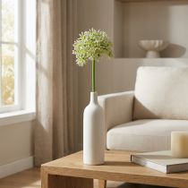 Artikel Künstlicher Allium Weiß 55cm aus Kunststoff mit Drahtkern