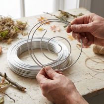 Artikel Aluminiumdraht Ø3mm Silber 1kg für Bastel- und Dekorationsarbeiten