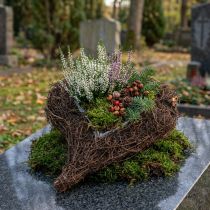 Artikel Rebenherz zum Bepflanzen Natur 30cm x 25cm