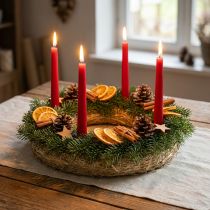 Artikel Strohkranz 35 cm Kranzrohling aus Naturstroh 2er-Set für Tür- und Adventskränze