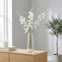 Artikel Orchidee künstlich Oncidium 90cm Weiß aus Kunststoff